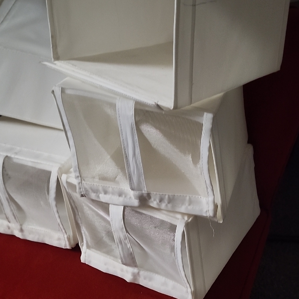 IKEA White Closet Storage Organizers